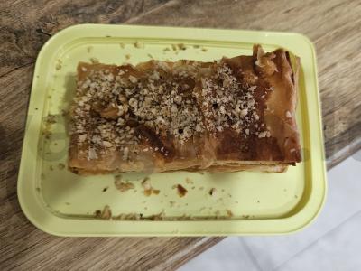 Namų baklava su graikiniais riešutais Žingsnis 9