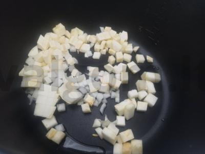 Perlų košė su cukinija Žingsnis 2