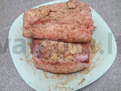 Salo su svanų druska ir pipirais Žingsnis 2