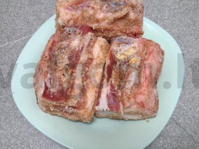 Salo su svanų druska ir pipirais Žingsnis 3