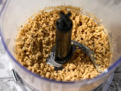 Kavos tartas su kriaušėmis Žingsnis 1