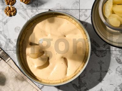 Kavos tartas su kriaušėmis Žingsnis 9