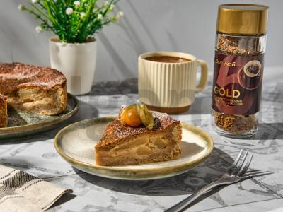 Kavos tartas su kriaušėmis pagrindine nuotrauka