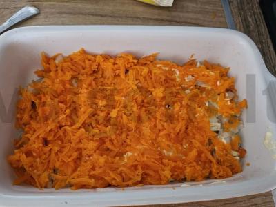 Klasikinis „Silkė po šubą“ Žingsnis 6