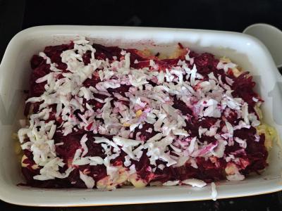 Klasikinis „Silkė po šubą“ Žingsnis 10