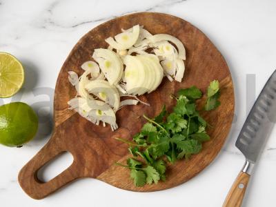 Braškės aguachile Žingsnis 5