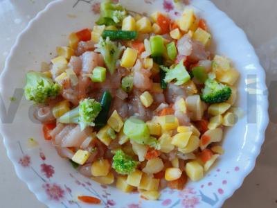 Vištienos ir daržovių apkepas Žingsnis 4