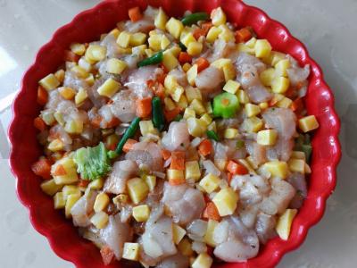 Vištienos ir daržovių apkepas Žingsnis 5