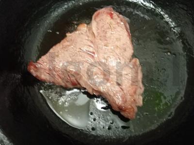 Jautienos steikas su morkų garnyru Žingsnis 7