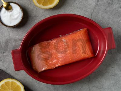 Lašišų terrinas Žingsnis 1