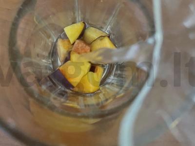 Kokteilis „Bubl persikas“ Žingsnis 2