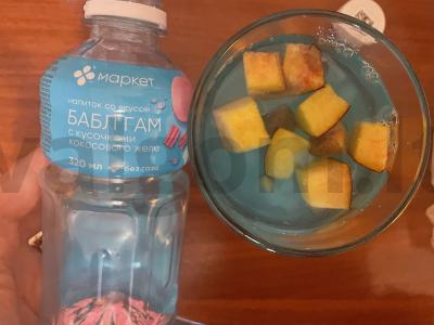 Kokteilis „Bubl persikas“ Žingsnis 3