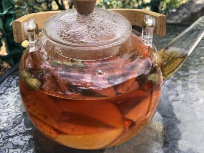 Arbata su kriauše ir kardamonu Žingsnis 6