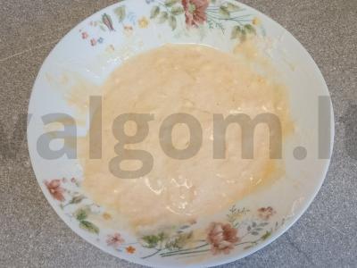 Vištienos kotletai tešloje vakarienei Žingsnis 5