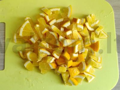 Šaldytas koncentratas arbatai iš šaltalankių ir apelsinų Žingsnis 1