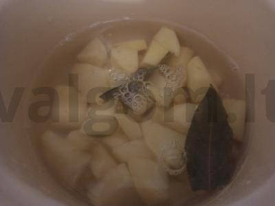 Bulvių košė su kupatais Žingsnis 2