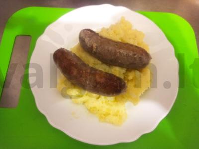 Bulvių košė su kupatais Žingsnis 5