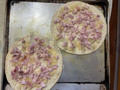 Greita pica su ananasais per 30 minučių Žingsnis 3