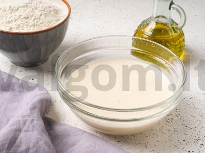 Blynai su šokoladiniu kremu Žingsnis 2