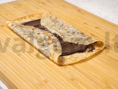 Blynai su šokoladiniu kremu Žingsnis 4