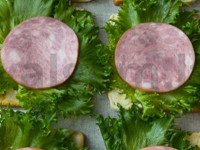 Mini sumuštinis su kumpiu ir slyvų padažu Žingsnis 6