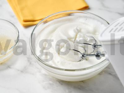 PP tortas „Paukščių pienas“ Žingsnis 5