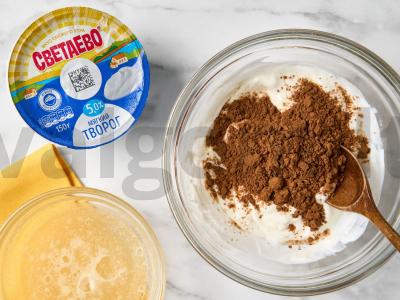 PP tortas „Paukščių pienas“ Žingsnis 8