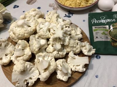 Itališka žiedinė kopūstai Žingsnis 2