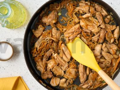 Saldžioji vištiena azijietišku stiliumi Žingsnis 3