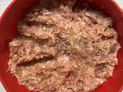 Faršo krepšeliai su makaronų garnyru Žingsnis 4