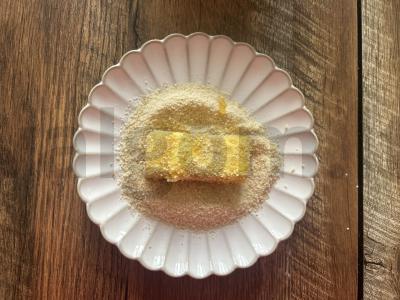 Krevetės iš menkės traškioje tešloje Žingsnis 6