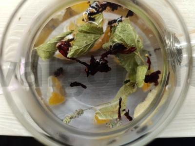 Žolelių arbata su mandarinų Žingsnis 4