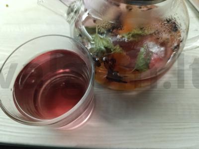 Žolelių arbata su mandarinų pagrindine nuotrauka