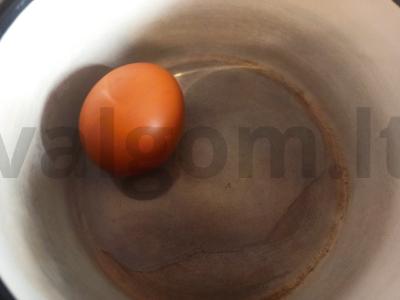 Ryžiai su cukinija, krapais ir kiaušiniu lėtoje viryklėje Žingsnis 1