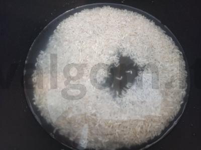 Ryžiai su cukinija, krapais ir kiaušiniu lėtoje viryklėje Žingsnis 2