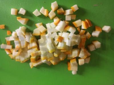 Ryžiai su cukinija, krapais ir kiaušiniu lėtoje viryklėje Žingsnis 3