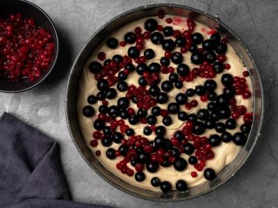 Juodųjų serbentų pyragas Žingsnis 4