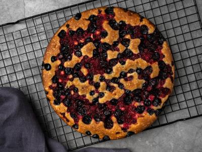 Juodųjų serbentų pyragas Žingsnis 5