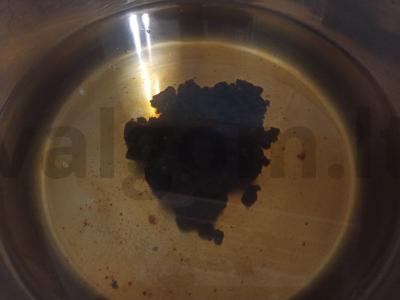 Kompotas iš uogienės su mėtomis Žingsnis 1