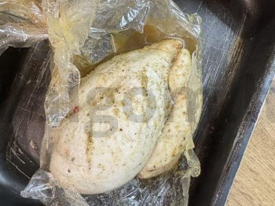 Kepta vištienos krūtinėlė maišelyje Žingsnis 4