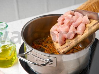 Vištienos makaronų sriuba Žingsnis 2