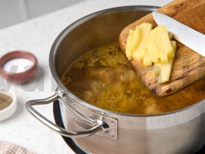 Vištienos makaronų sriuba Žingsnis 3