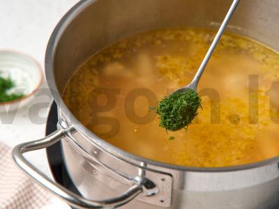 Vištienos makaronų sriuba Žingsnis 4