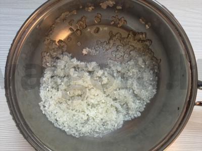 Ryžių košė su bifilaifu ir šokoladiniu padažu Žingsnis 1