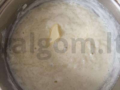 Ryžių košė su bifilaifu ir šokoladiniu padažu Žingsnis 10