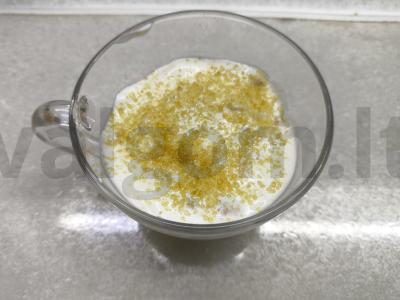 Varškės-bananų desertas per 15 minučių Žingsnis 6