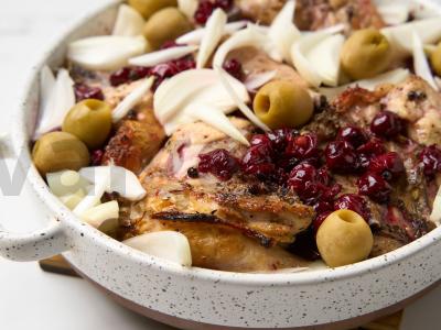 Vištiena su vyšnių padažu Žingsnis 7