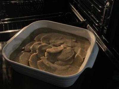 Šarlotė su cinamonu ir paprika Žingsnis 8