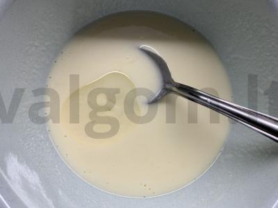 Beidrėžinės bandelės su bifilaifu Žingsnis 3