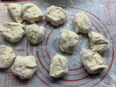 Beidrėžinės bandelės su bifilaifu Žingsnis 6